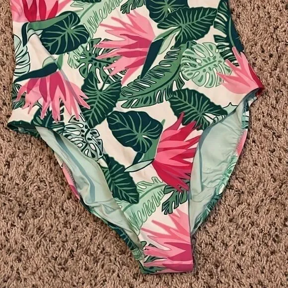 Matilda, Jane women’s medium one piece swimsuit D - Picture 2 of 6